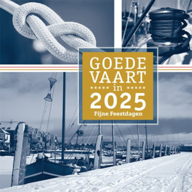 25 Nieuwjaarskaarten | Goede vaart in 2025