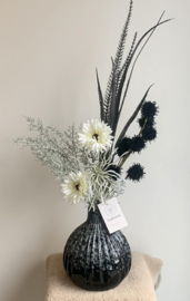 Moderne zwart - witte vaas
