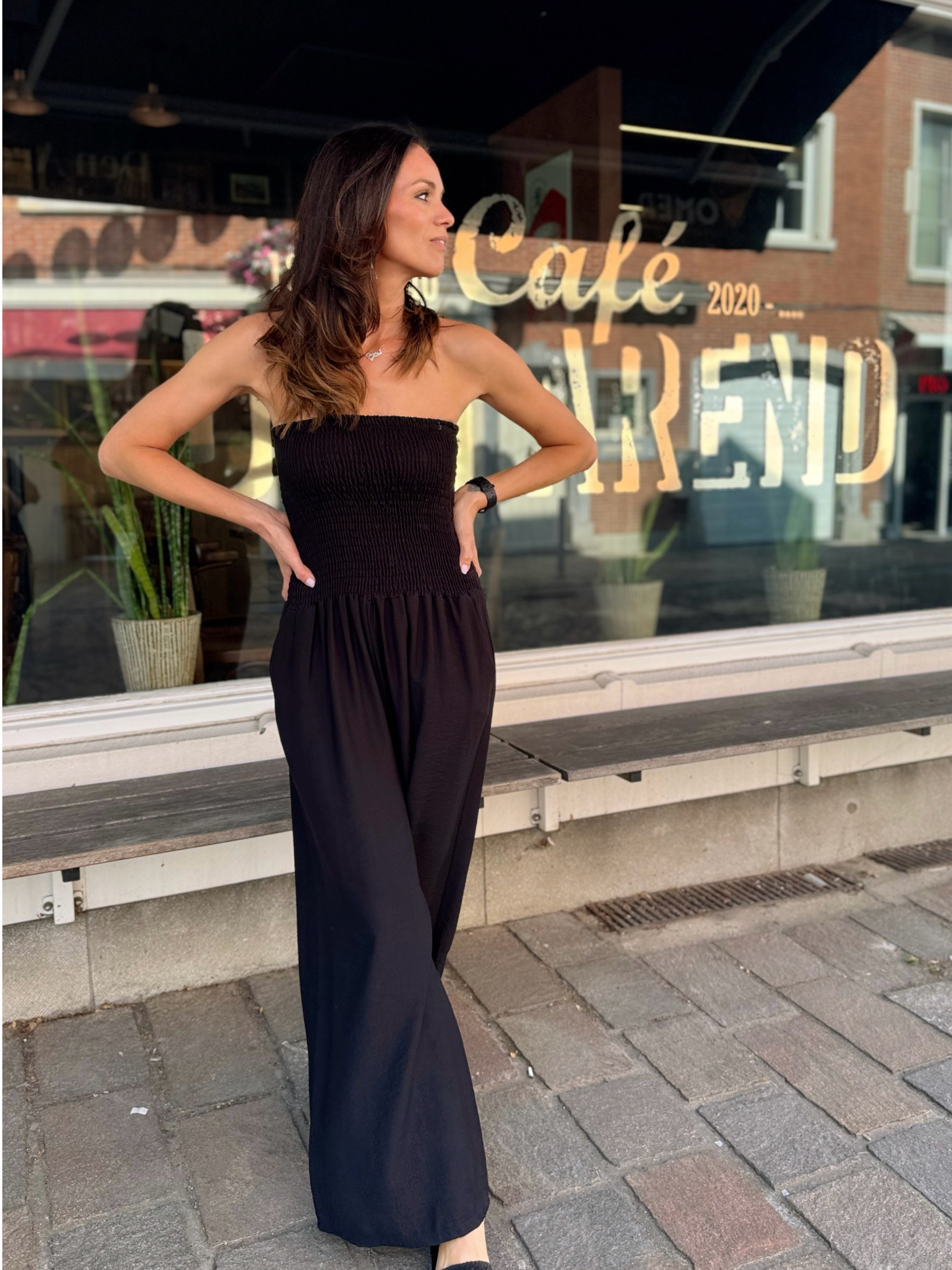 Medara zwart jumpsuit / uitverkocht