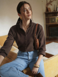 Madeleine cardigan bruin
