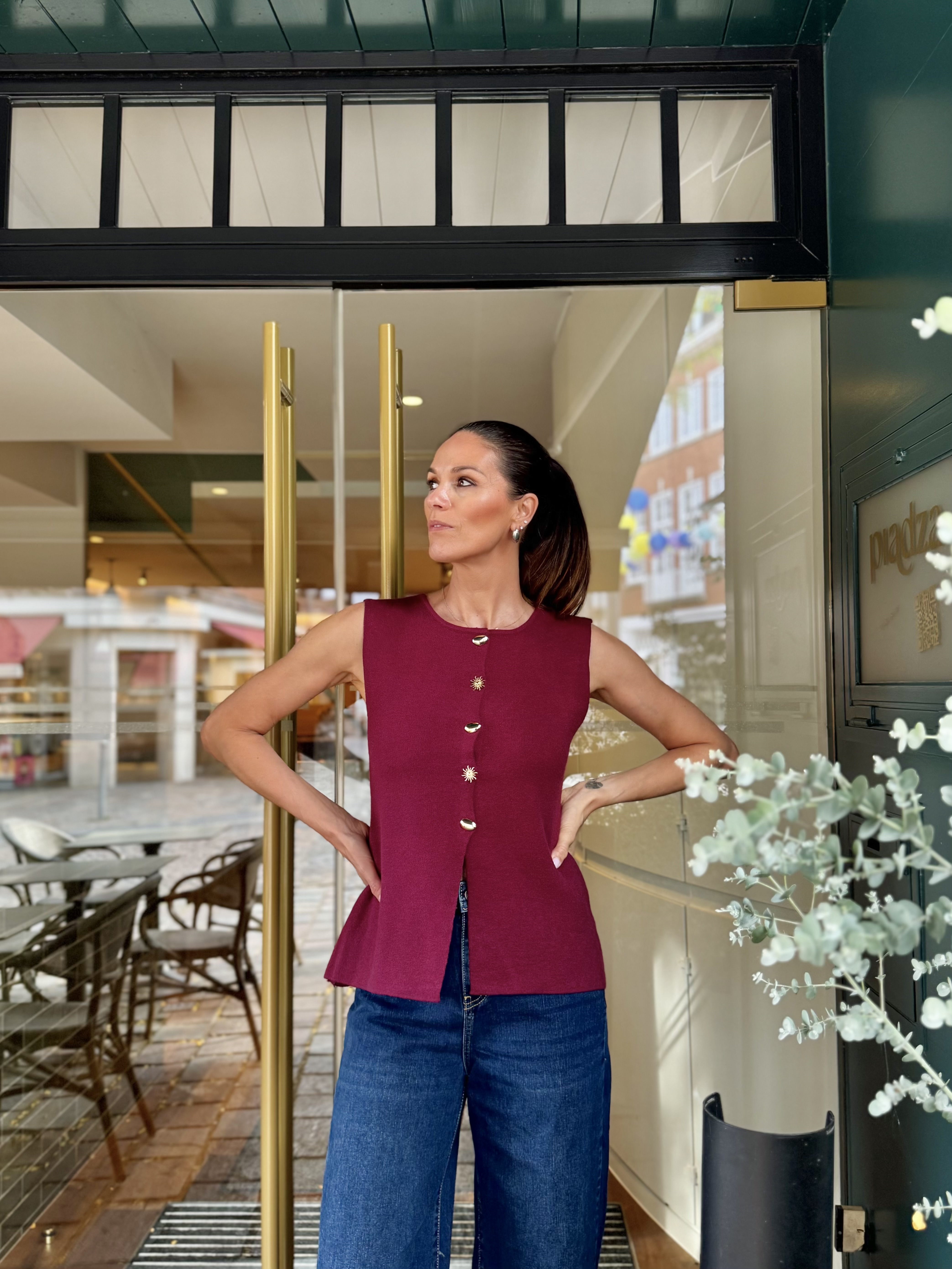 Estelle knit bordeaux