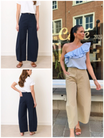 Bibi barrel trousers marine /