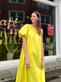 ALETTA  dress yellow / uitverkocht