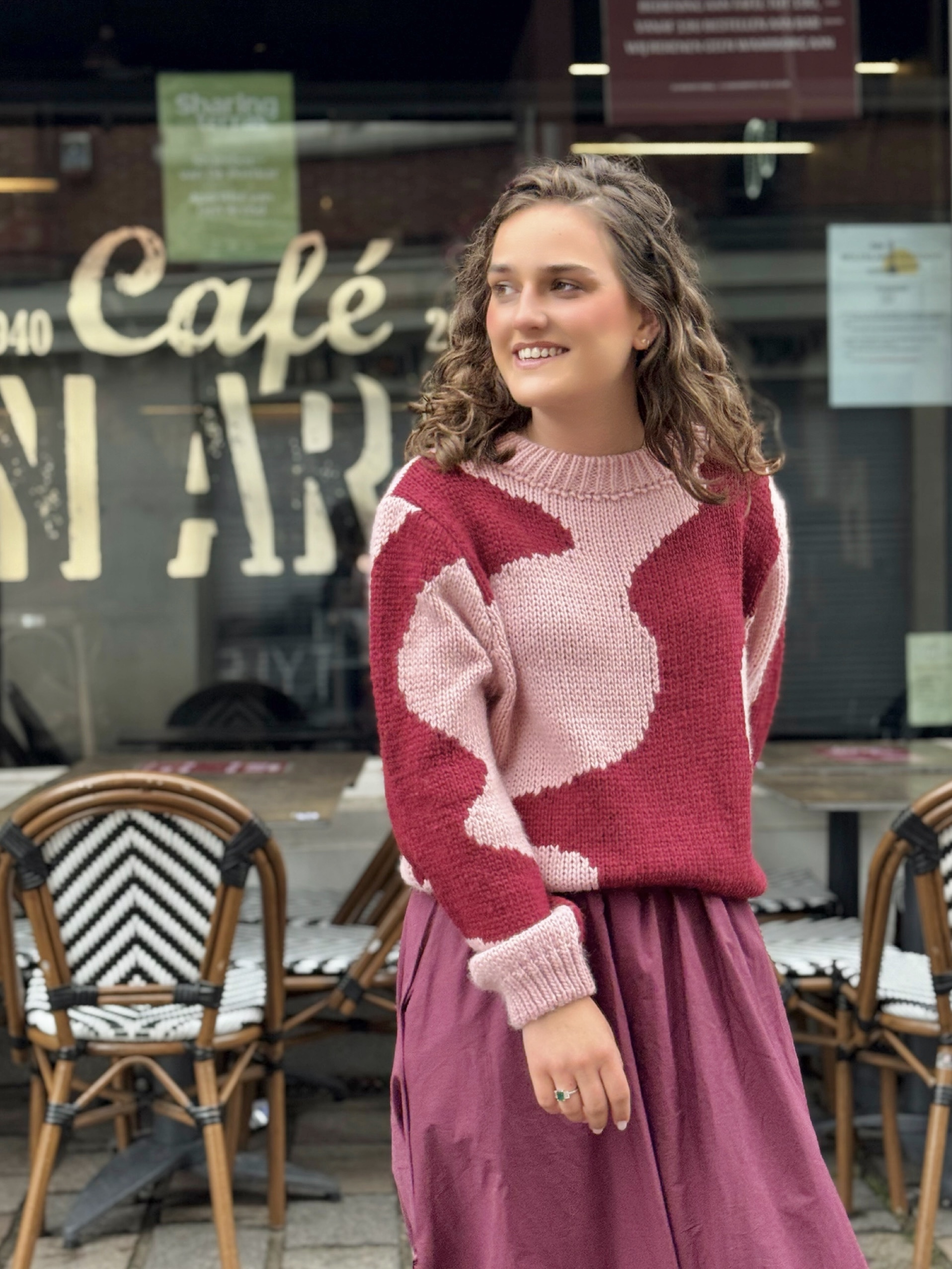 Barcelone knit amélie & amélie / bordeaux