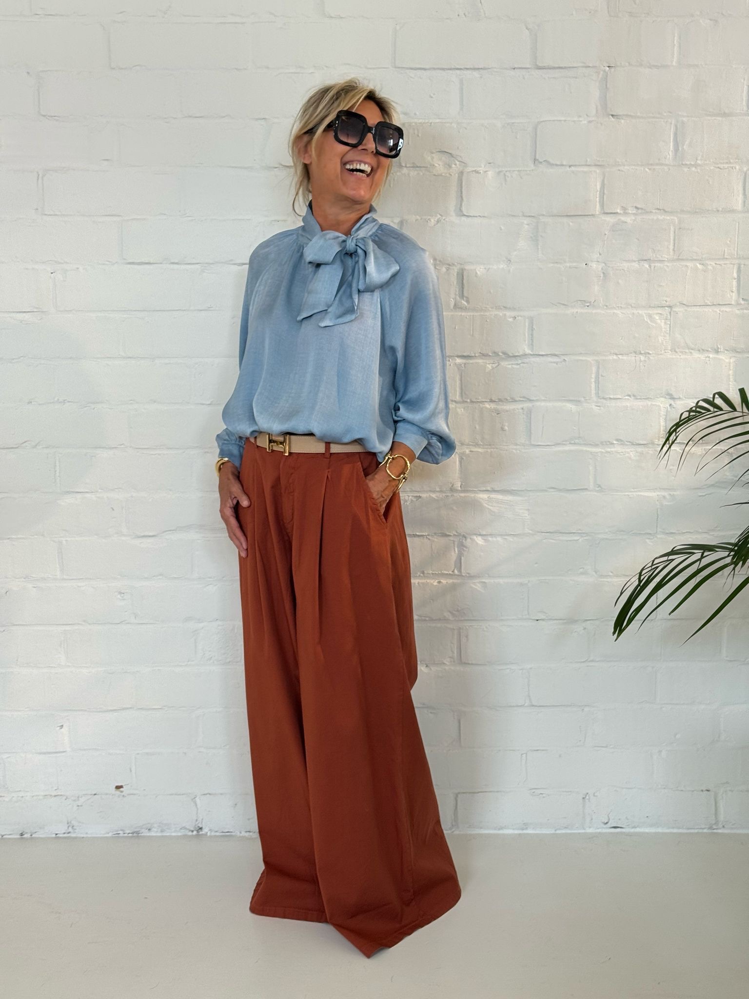 Blouse LIZA ciel
