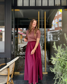 FENN skirt bordeaux