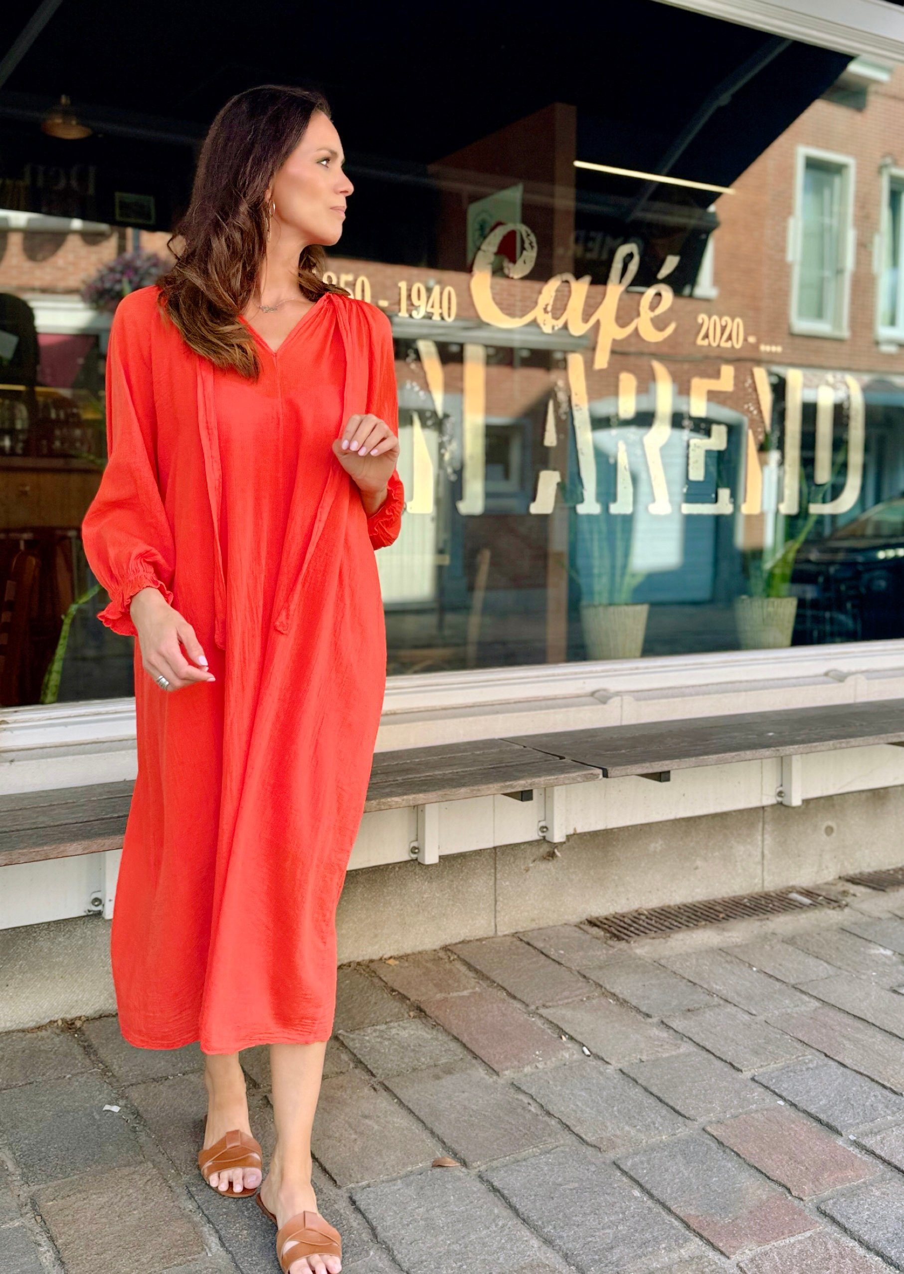 MIA dress coral