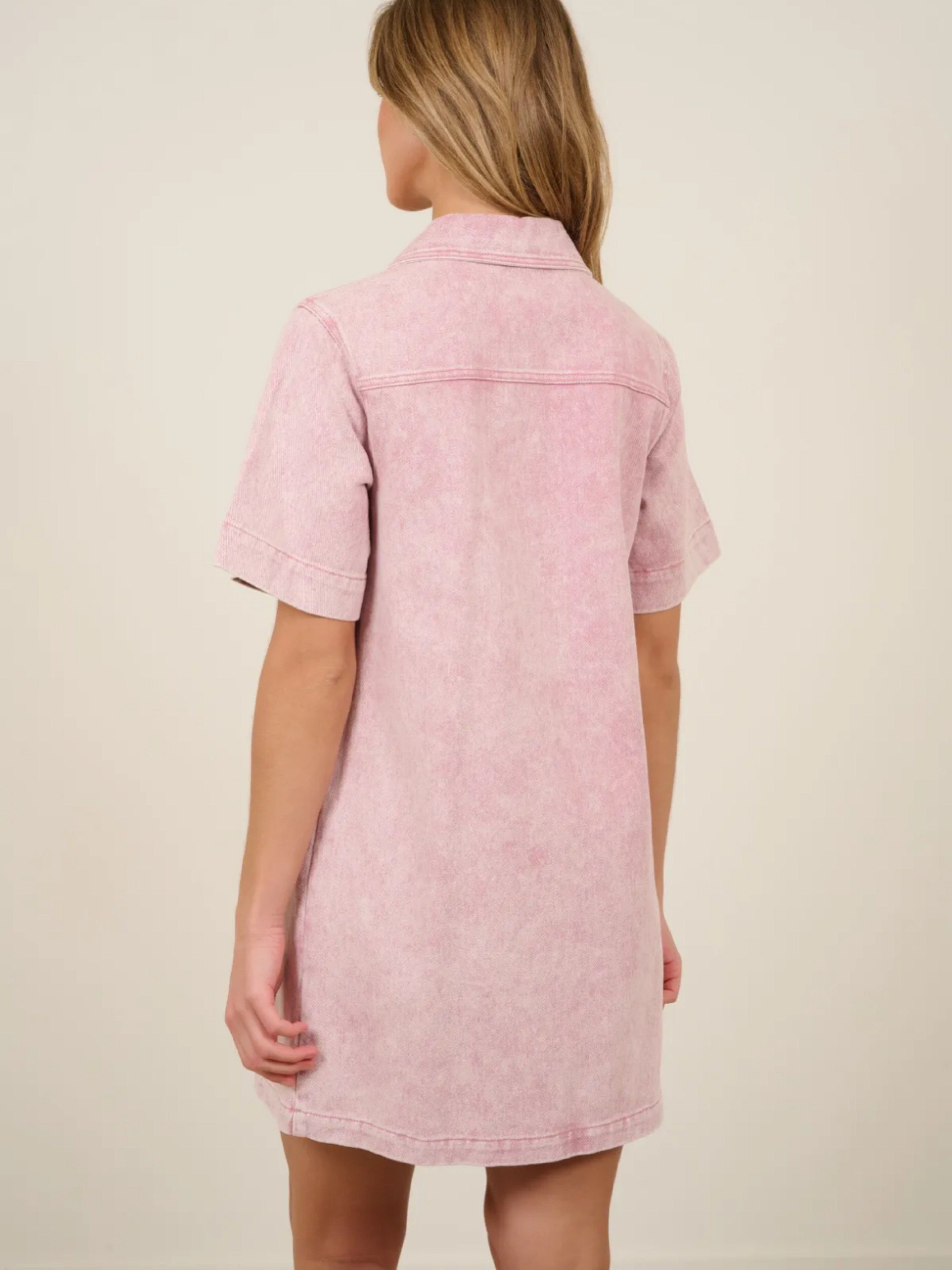 Fauve rose dress / uitverkocht