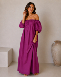Ibbi dress magenta / uitverkocht