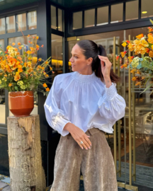 Lula blouse black rose antwerp