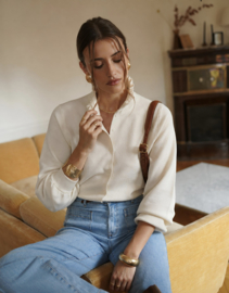 Madeleine cardigan ecru / uitverkocht