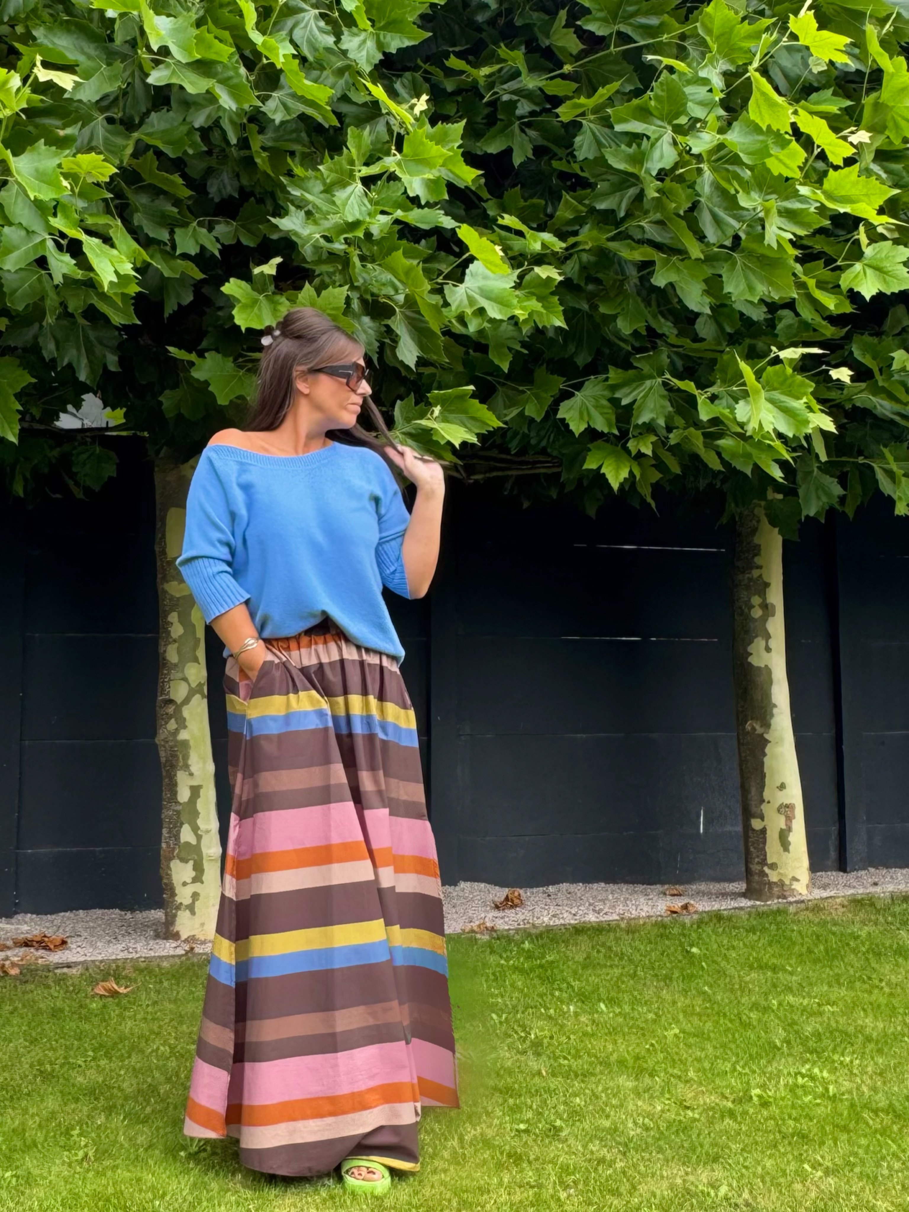 Sienna skirt chocolate