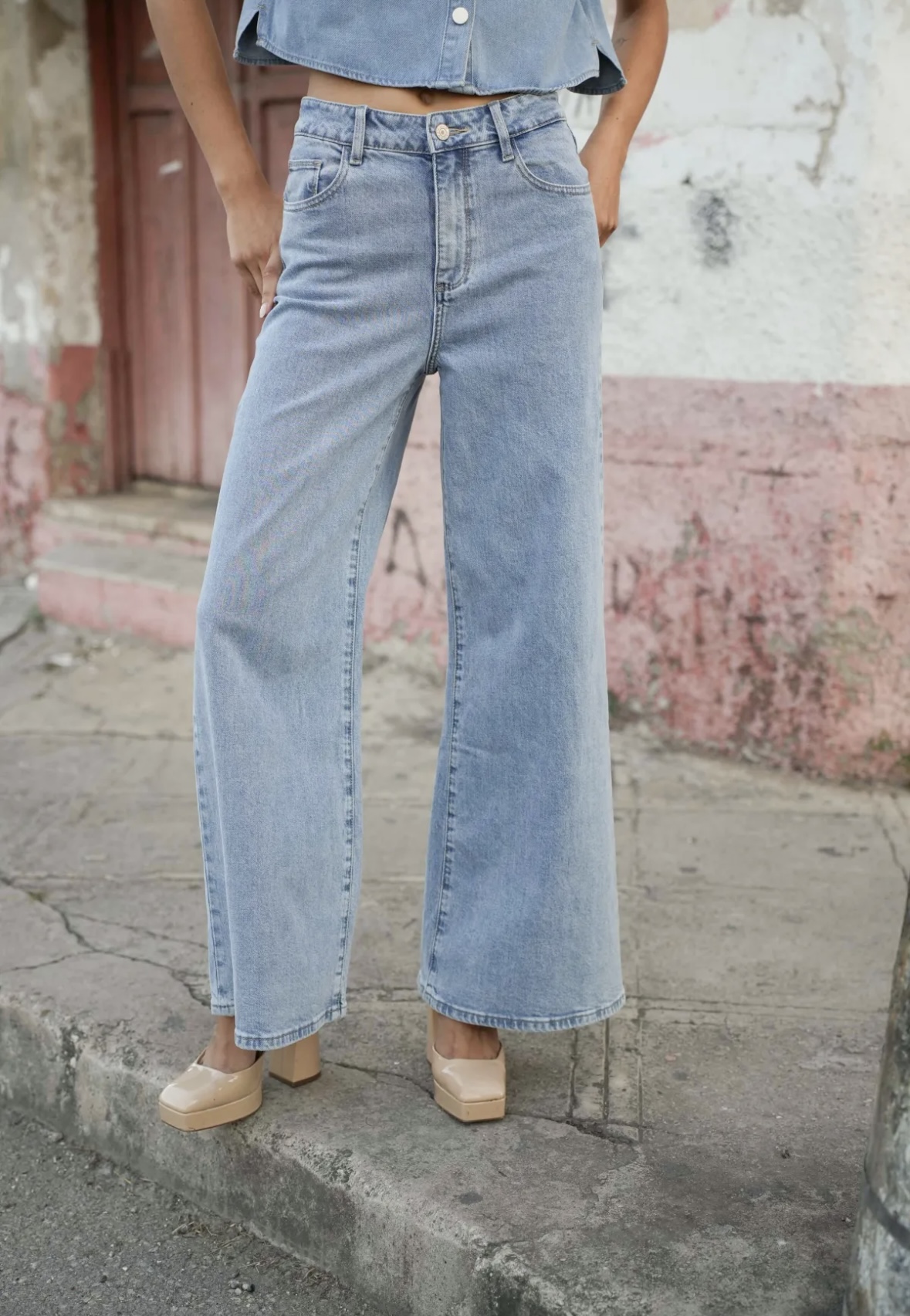 Wide jeans Pietro