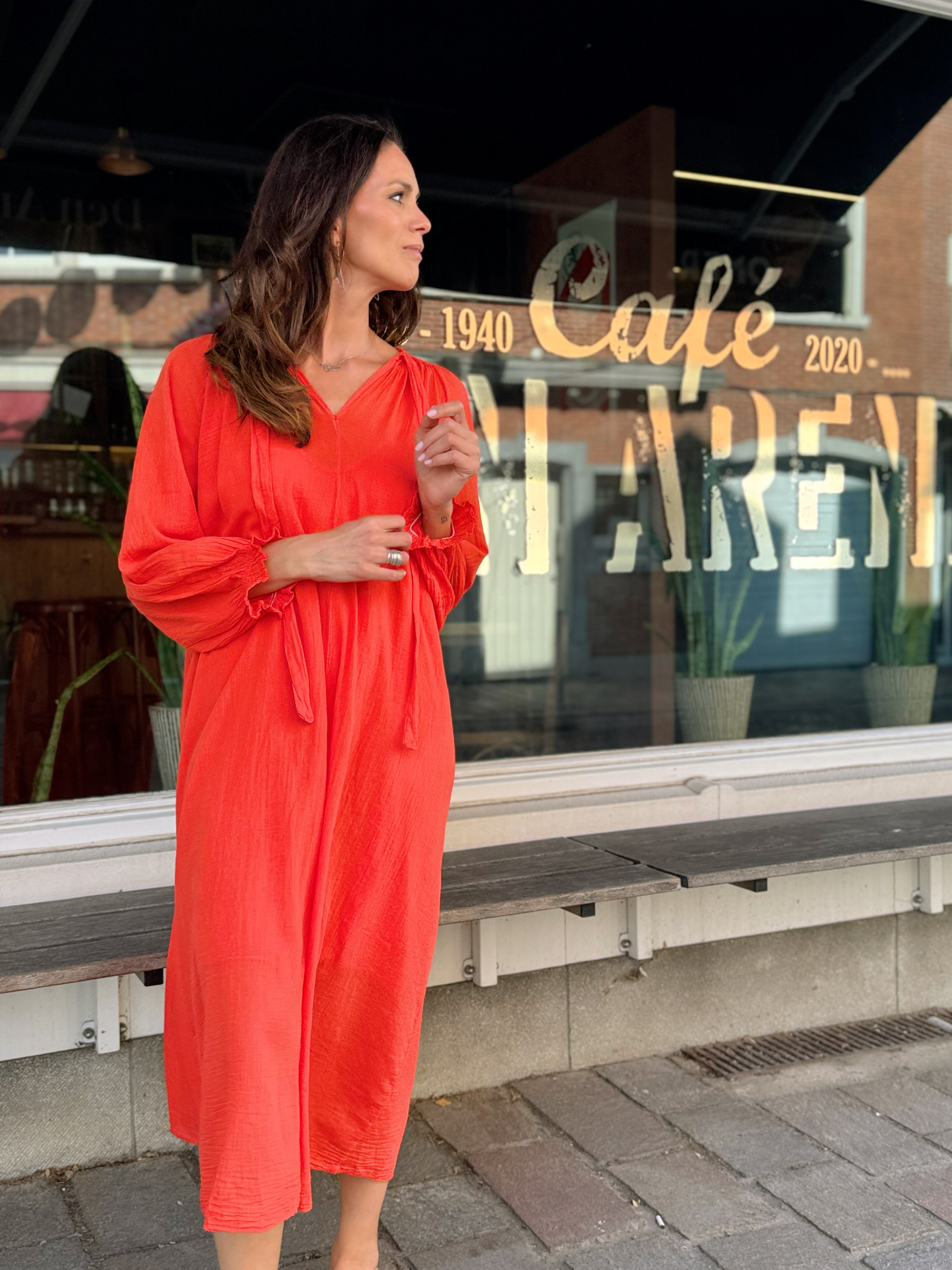 MIA dress coral