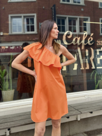 Manon  orange dress / uitverkocht