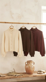 Madeleine cardigan bruin