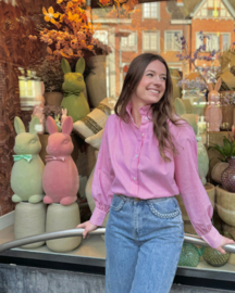 Estelle blouse red stripes