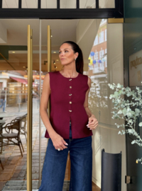 Estelle knit bordeaux