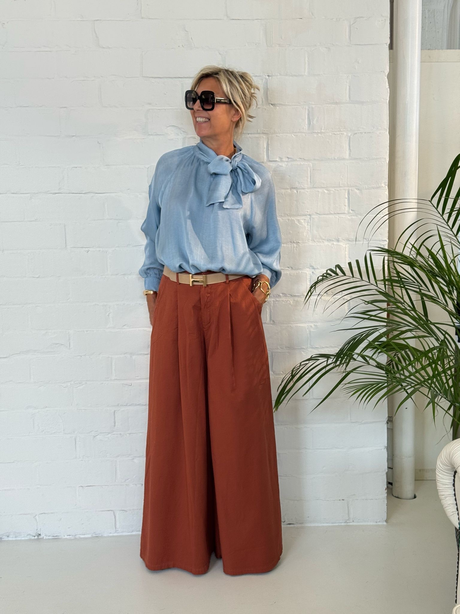 Blouse LIZA ciel