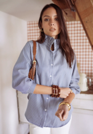 Séraphine blouse marine streep / uitverkocht