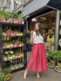 Charlotte Coral skirt