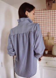 Séraphine blouse marine streep / uitverkocht