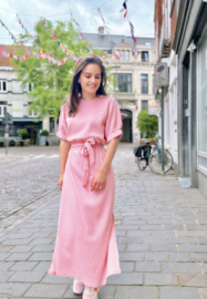 Bari pink dress