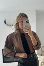 YARA - Bomber jasje - Camel