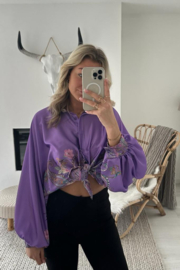 VALERIE - Blouse - Paars