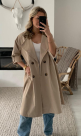 MILA - Trenchcoat - Beige