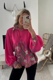VALERIE - Blouse - Fuchsia