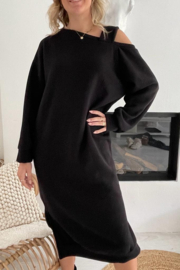 LOLO- Lange jurk - Zwart