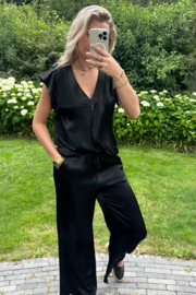 NORI - Top en broek - Zwart