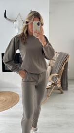 YESS -  Sweater - Taupe
