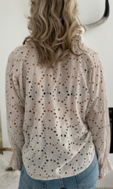 LIZET - Blouse - Beige
