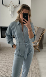 NICK - Jumpsuit - Spijker