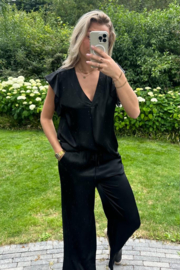 NORI - Top en broek - Zwart