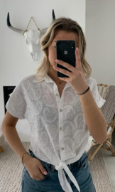 FLORE - Blouse - Wit
