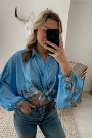 VALERIE - Blouse - Blauw