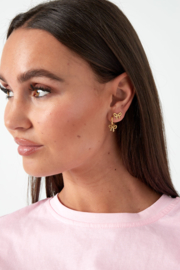 Oorstuds  STRIK -  Goud _ Stainless Steel