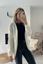 SANDRA - Vest - Wit
