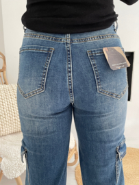 BOBBIE - Jeans- Blauw