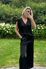 NORI - Top en broek - Zwart