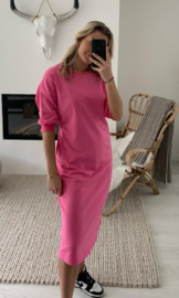 BELLE - Jurk - Fuchsia