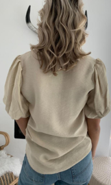 PINKA - Top - Beige