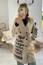 NOI - Trenchcoat - Beige