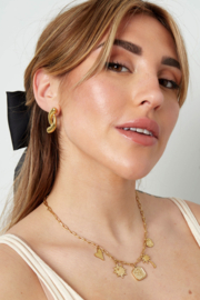 Bedelketting PALM SPRINGS - Goud - Stainless Steel