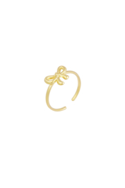 Ring STRIK - Goud - Stainless Steel