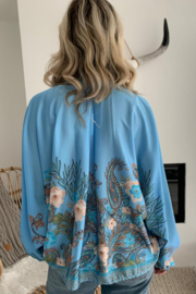 VALERIE - Blouse - Blauw