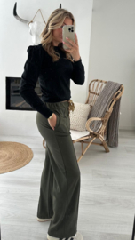 COCO - Broek - Donker groen